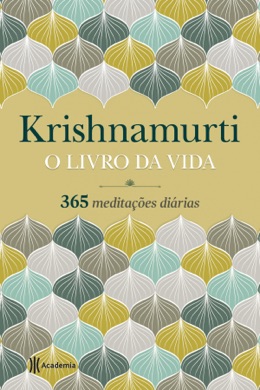 Capa do livro O Livro da Vida de Krishnamurti