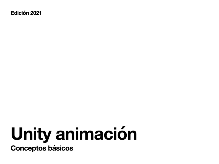 Unity animación básica