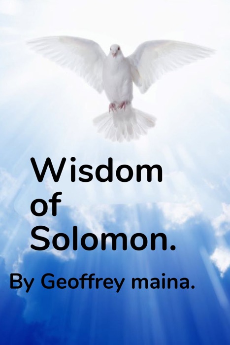 Wisdom of Solomon.