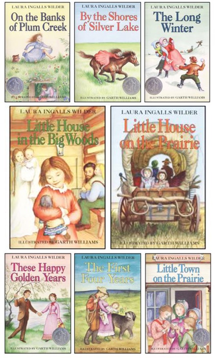 Unsere kleine Farm 8-Book Collection Of Laura Ingalls Wilder
