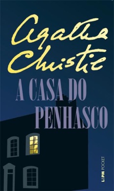 Capa do livro A Casa do Penhasco de Agatha Christie