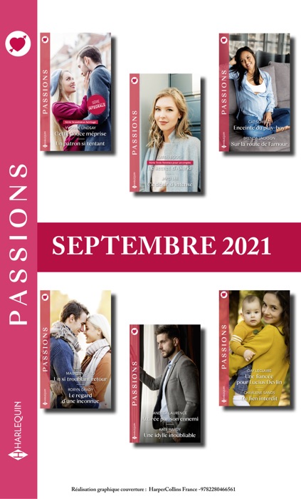 Pack mensuel Passions : 12 romans (Septembre 2021)