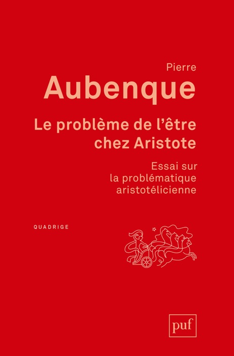 Le problème de l'être chez Aristote