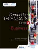 Cambridge Technicals Level 3 Business - Tess Bayley, Karen Tullett, Leanna Oliver & Dianne Wainwright