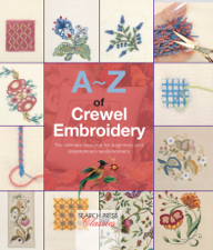 A-Z of Crewel Embroidery - Country Bumpkin Cover Art