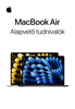Alapvető tudnivalók a MacBook Air gépről - Apple Inc.