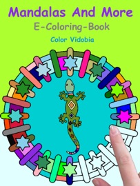 Mandalas and More - E-Coloring-Book - Color Vidobia