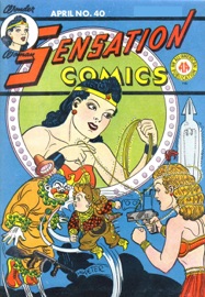 Sensation Comics (1942-) #40 - William Moulton Marston, Maxwell Gaines, Lynne Evans, Evelyn Gaines, Bill Finger, Harry G. Peter, Frank Harry, Stan Aschmeier, Arthur Nugent, Joe Gallagher & Don Cameron by  William Moulton Marston, Maxwell Gaines, Lynne Evans, Evelyn Gaines, Bill Finger, Harry G. Peter, Frank Harry, Stan Aschmeier, Arthur Nugent, Joe Gallagher & Don Cameron PDF Download
