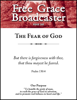 The Fear of God - Charles Bridges, Wilhelmus A'Brakel, John Gill, Charles H. Spurgeon, Arthur W. Pink & John Bunyan