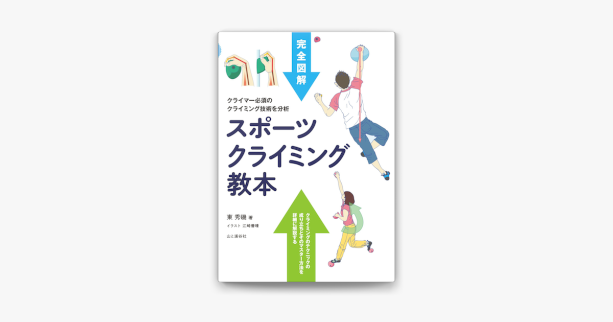 Apple Booksでスポーツクライミング教本を読む