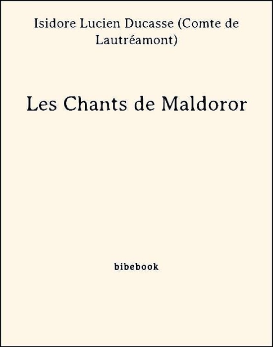 Les Chants de Maldoror