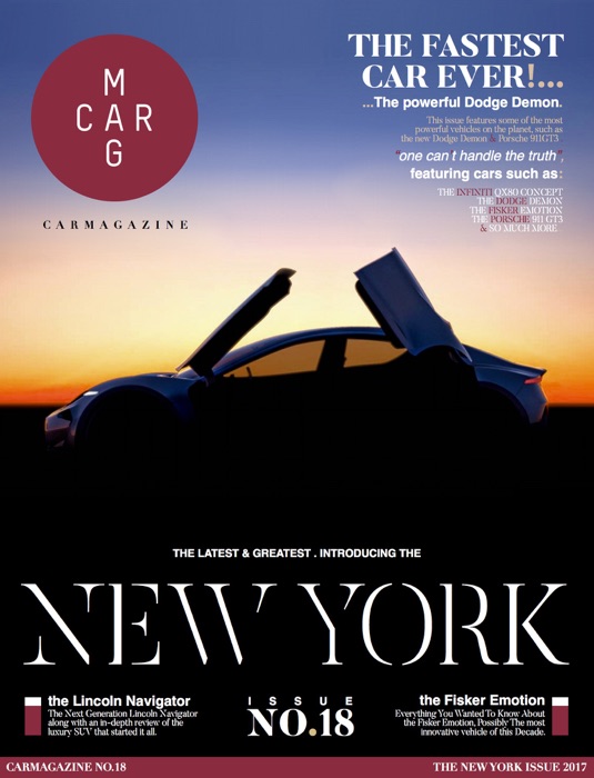 Carmagazine . The New York Issue