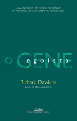 Capa do livro O Gene Egoísta de Richard Dawkins