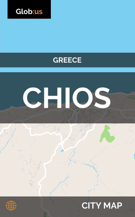 Chios, Greece - City Map