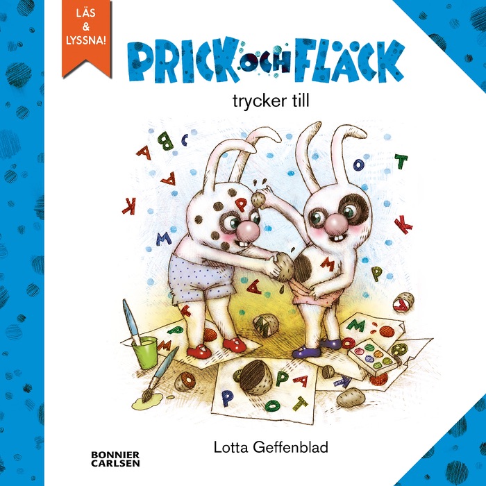 Prick och Fläck trycker till (e-bok + ljud)