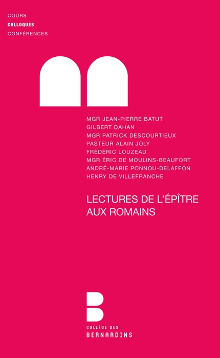 Lectures de l'Epître aux Romains