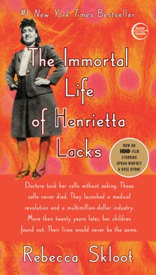 Capa do livro The Immortal Life of Henrietta Lacks de Rebecca Skloot