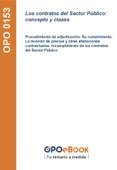 Los contratos del Sector Público: concepto y clases - Varios Autores