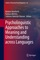 Psycholinguistic Approaches to Meaning and Understanding across Languages - Barbara Hemforth, Barbara Mertins & Cathrine Fabricius-Hansen