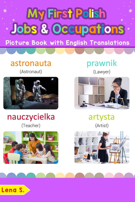 My First Polish Jobs and Occupations Picture Book with English Translations