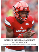 College Football America 2017 Yearbook - Kendall Webb