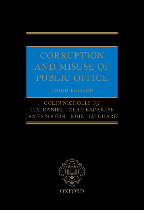 Corruption and Misuse of Public Office