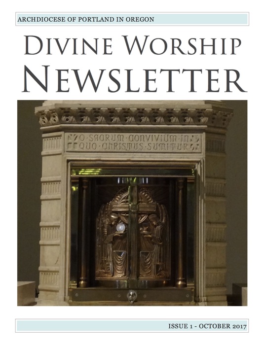Divine Worship Newsletter - October 2017