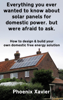 Phoenix Xavier - Everything you Ever Wanted to Know About Solar Panels for Domestic Power, but Were Afraid to ask artwork