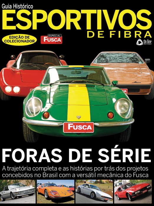 Fusca & Cia Especial Ed 03 Esportivos de Fibra