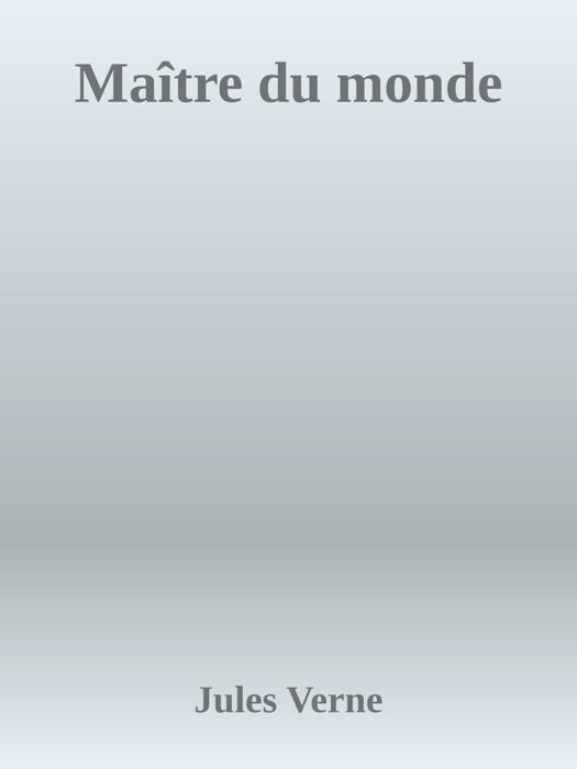 Maître du monde