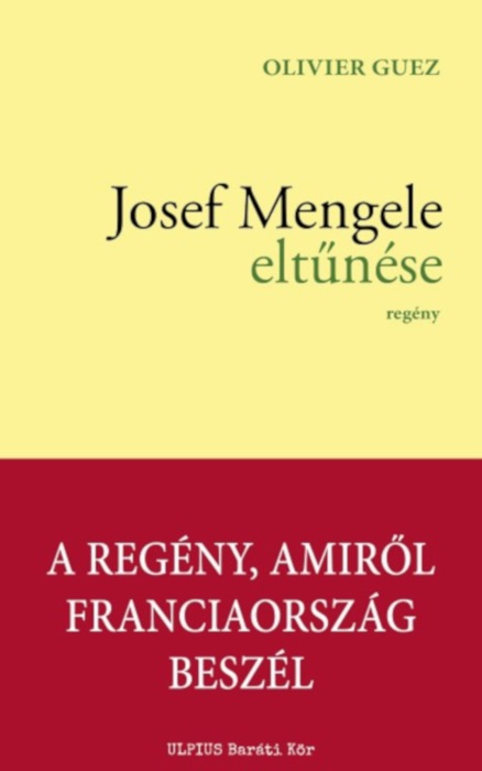 Josef Mengele eltűnése