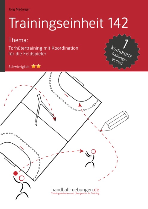 Torhütertraining mit Koordination für die Feldspieler (TE 142)