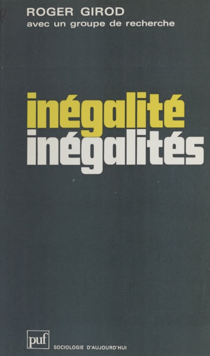 Inégalité - inégalités