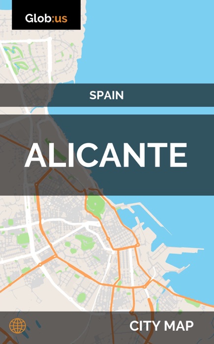 Alicante, Spain - City Map