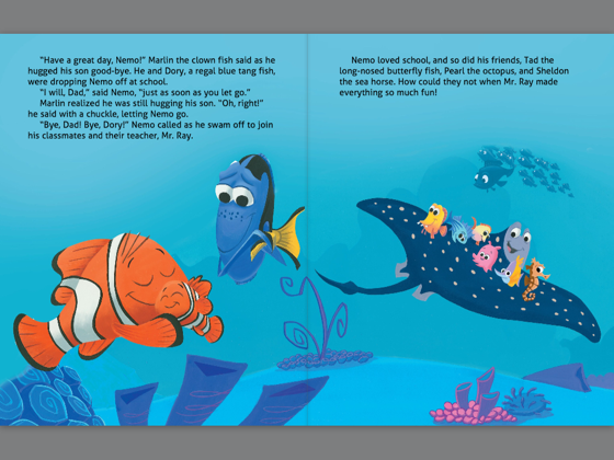 ‎finding Nemo: Ghost Light Fish On Apple Books