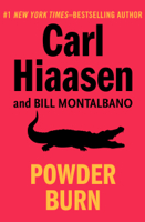 Carl Hiaasen & Bill Montalbano - Powder Burn artwork