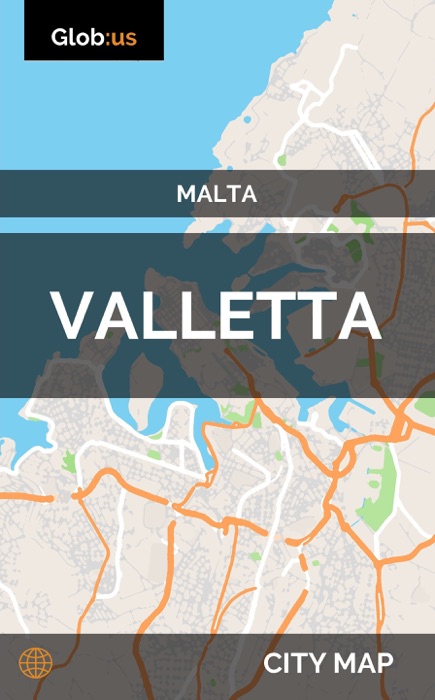 Valletta, Malta - City Map