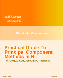 Practical Guide To Principal Component Methods in R