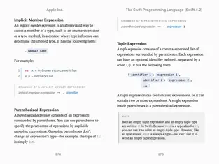 Screenshot 5 The Swift Programming Language (Swift 5.5) iphone