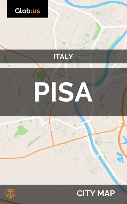 Pisa, Italy - City Map