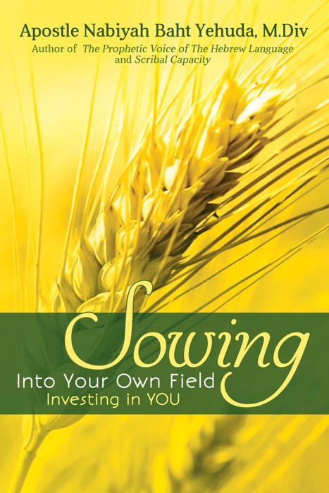 Sowing Into Your Own Field- Investing In You