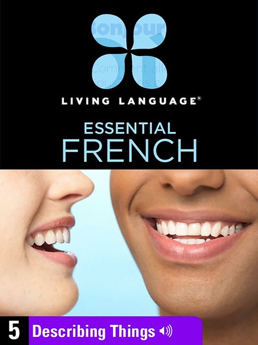 Essential French, Lesson 5: Describing Things