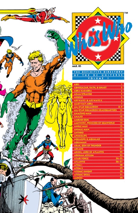 Who's Who: The Definitive Directory of the DC Universe (1985-) #1