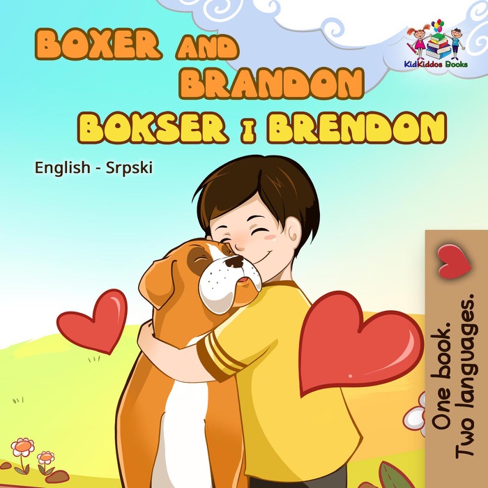 Boxer and Brandon (Serbian bilingual children's book)
