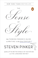 Steven Pinker - The Sense of Style artwork