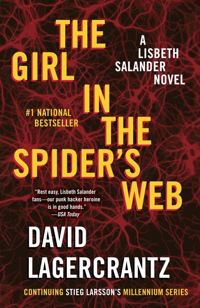 The Girl in the Spider's Web written by David Lagercrantz
part of Millennium