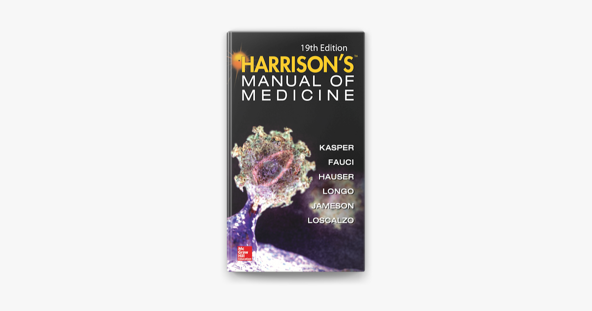 ‎Harrisons Manual Of Medicine, 19th Edition On Apple Books