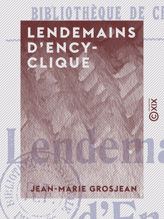 Lendemains d'encyclique