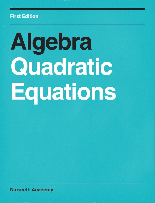 Algebra Quadratic Equations