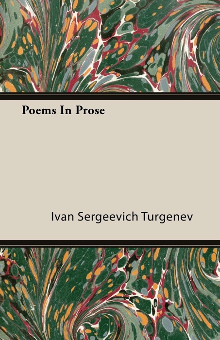 Poems In Prose